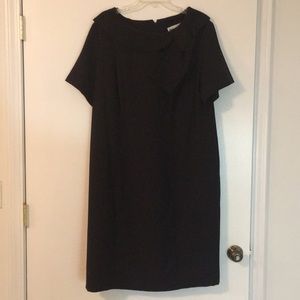 Danny&Nicole Short Sleeve Black Dress